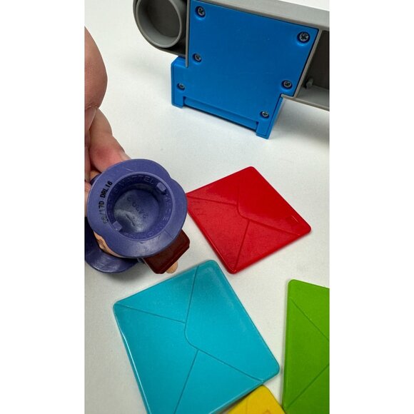 Fisher Price Little People Sending Love Mail Truck Mailbox Carrier 4 Letters Toy - Picture 13 of 16